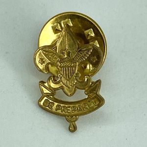 CLEARANCE! Vintage BSA Boy Scouts of America Pin Goldtone 10.7mm